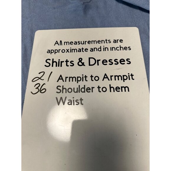 J. Jill Womens Light Blue V-Neck Long Sleeve Lightweight Sweater Tunic Size XL - Picture 8 of 8